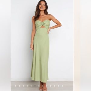 Petal & Pup ROSETTA DRESS - OLIVE